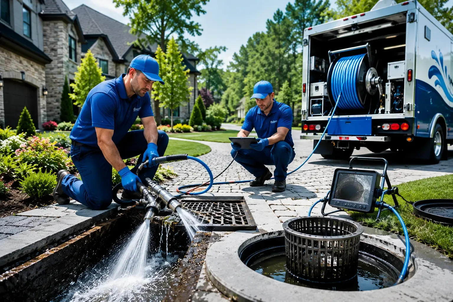 Local outdoor drain cleaning professionals in Menlo, GA